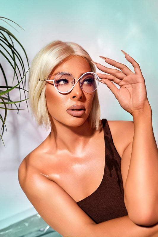 Dirty Martini -Clear Lens Glasses