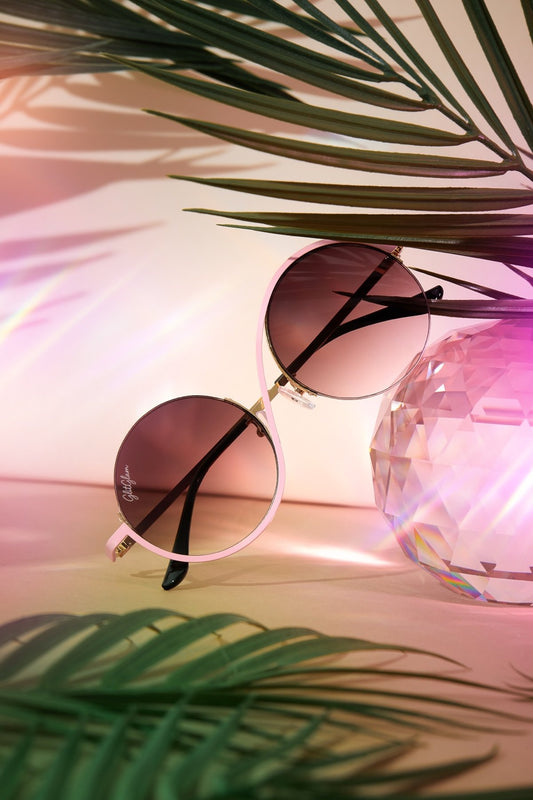 Rosé – Pink Round Sunglasses